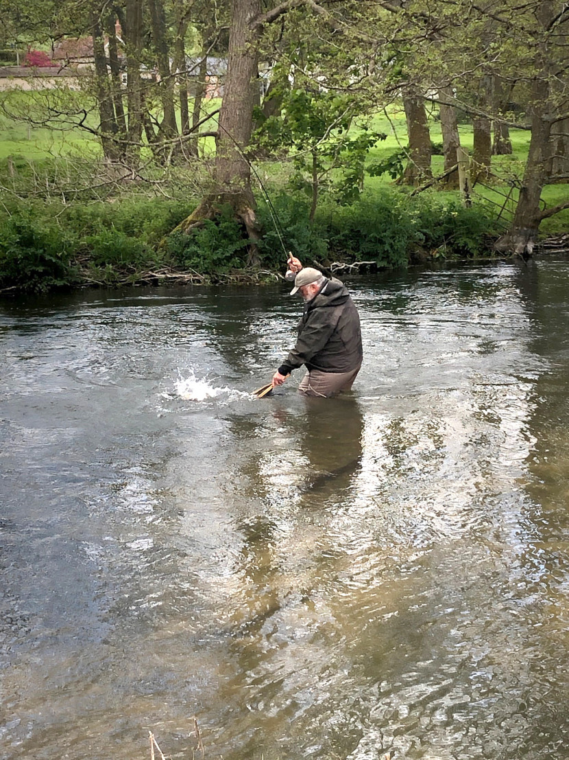 A good one from a shallow run
